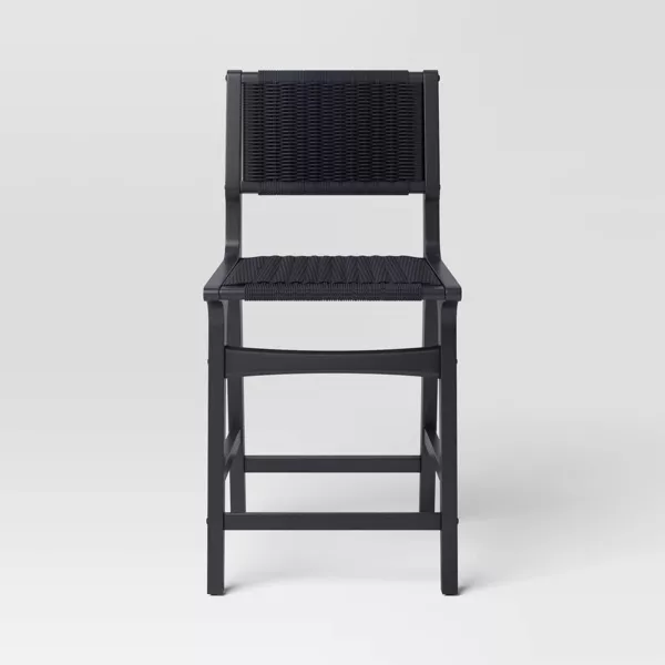 Ceylon Woven Counter Height Barstool, - Image 3