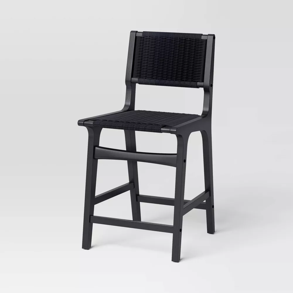 Ceylon Woven Counter Height Barstool