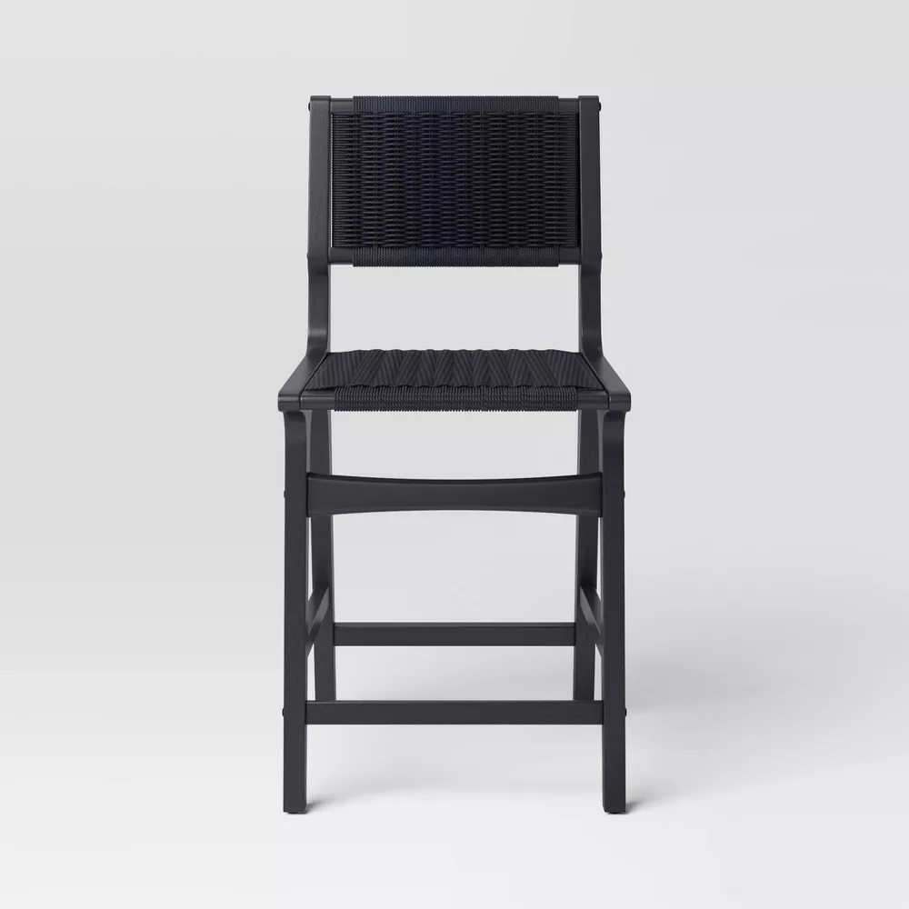 Ceylon Woven Counter Height Barstool - Image 3