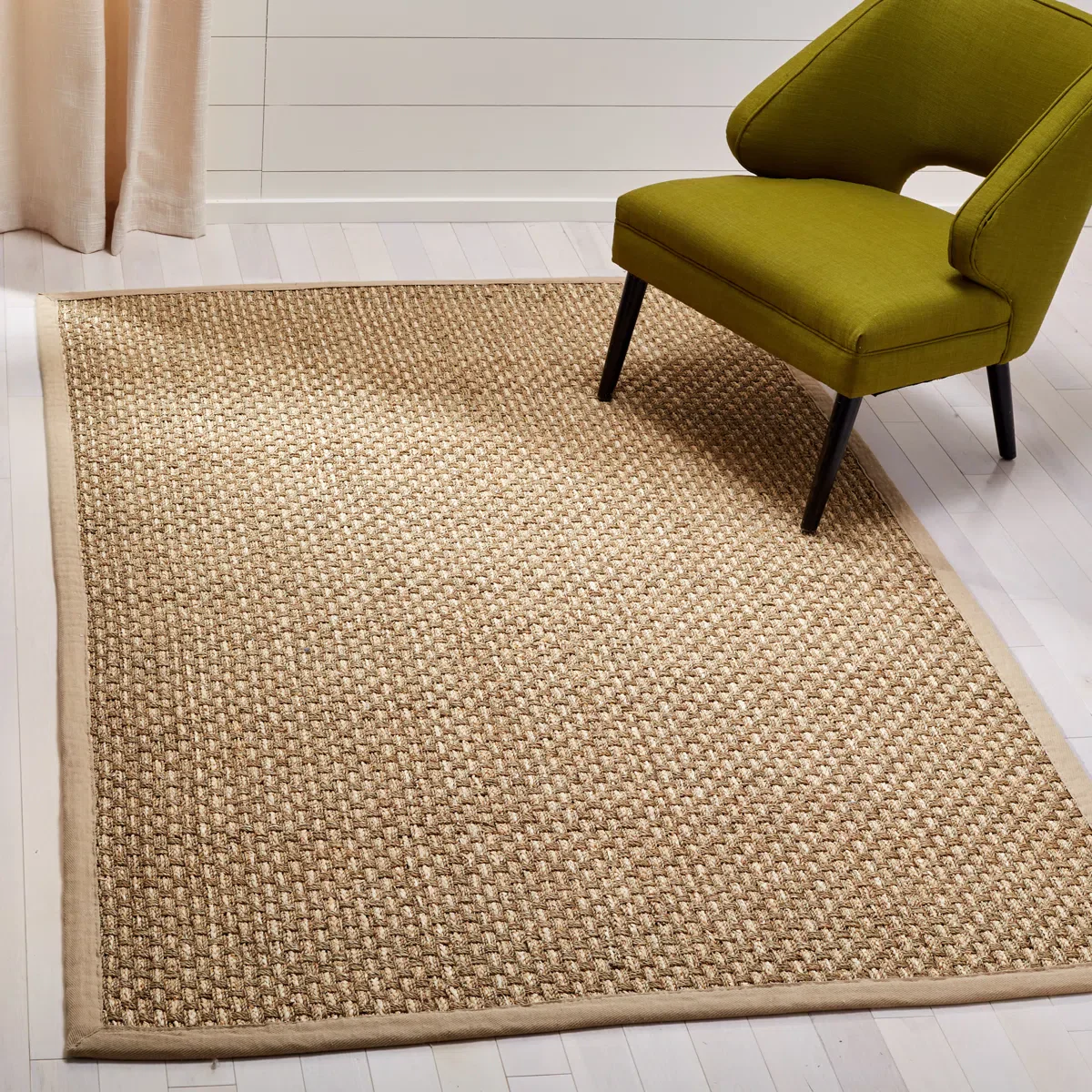 Chagoya Seagrass Solid Color Rug 8'x10' - Image 2