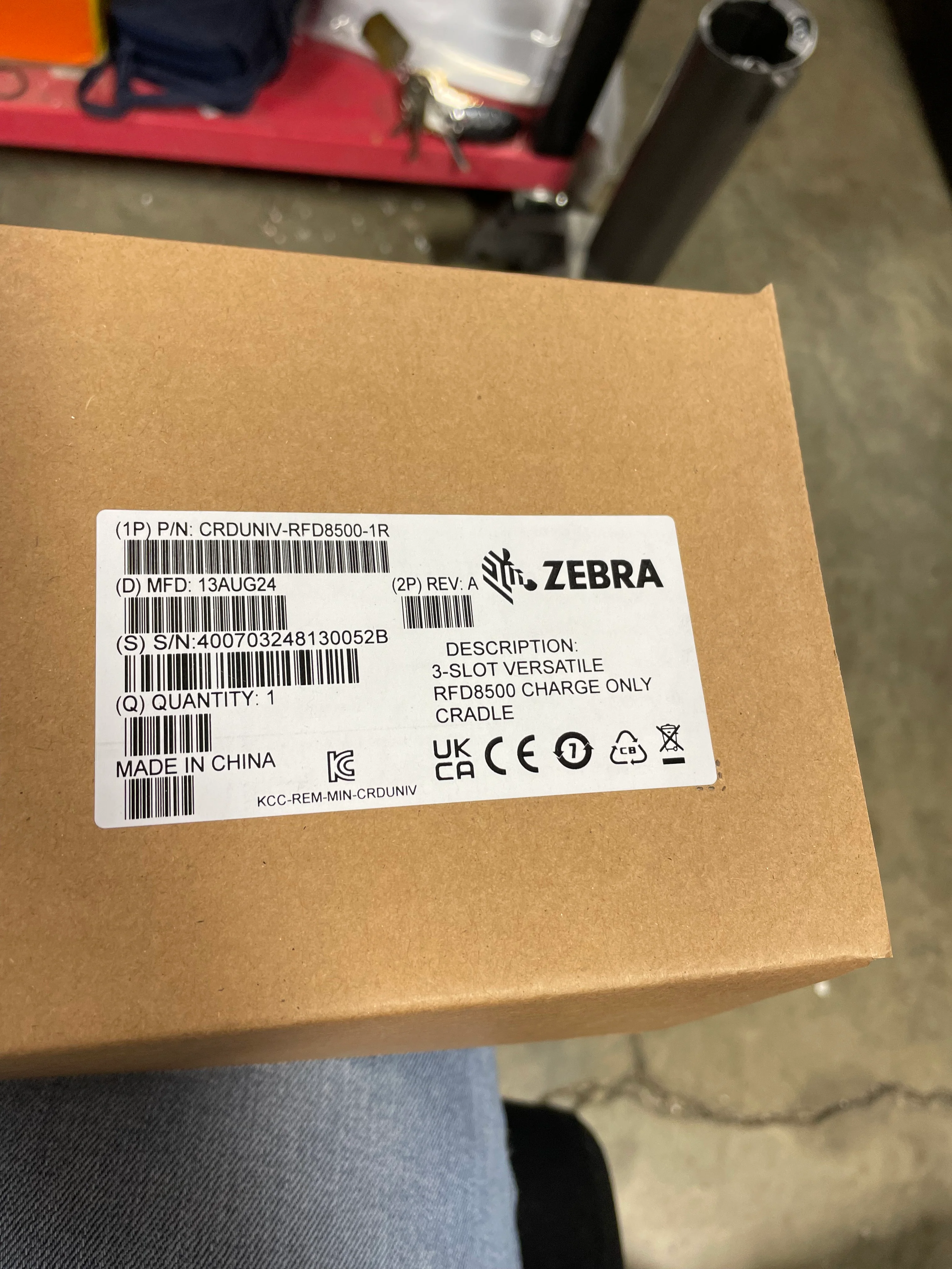 Zebra Charging Cradle - Image 3