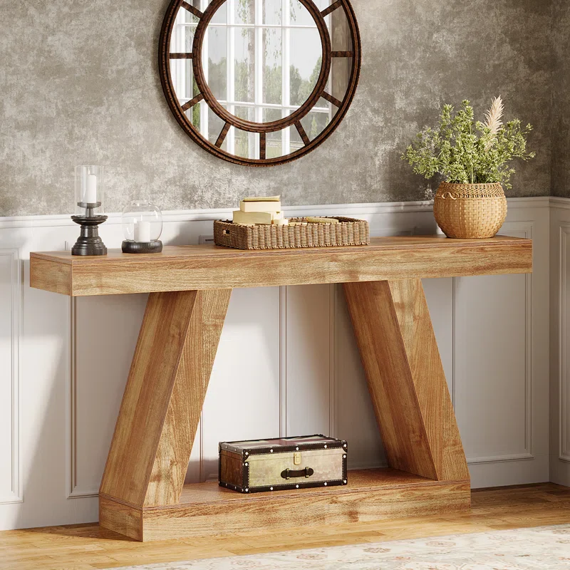 Chasidi 55.12'' Console Table SHOWROOM ITEM