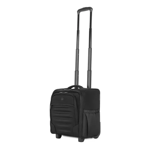 Checklite Underseater Carry On Suitcase - Black: Tear-Resistant, 2 Wheels - Image 3