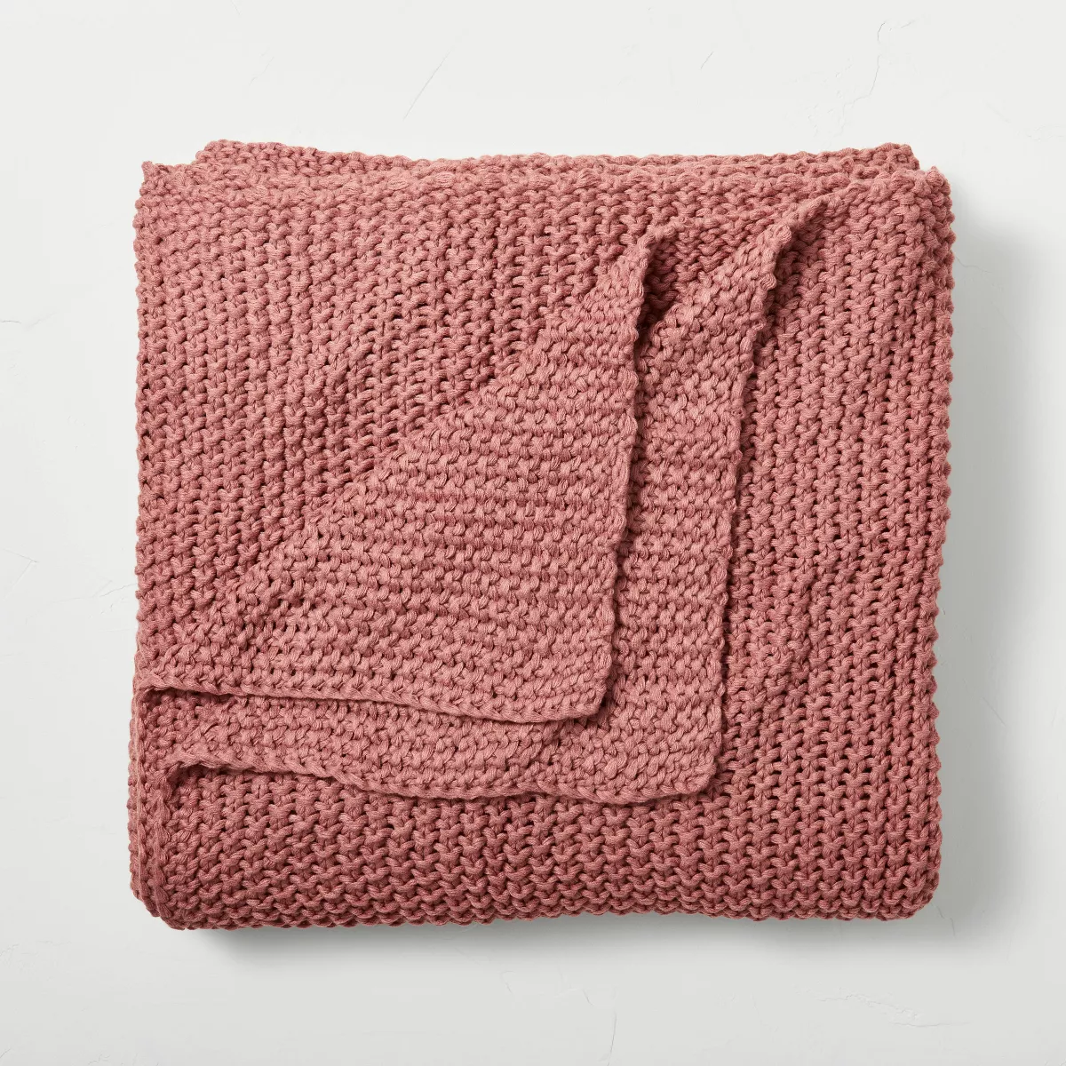 Chunky Knit Bed Blanket King