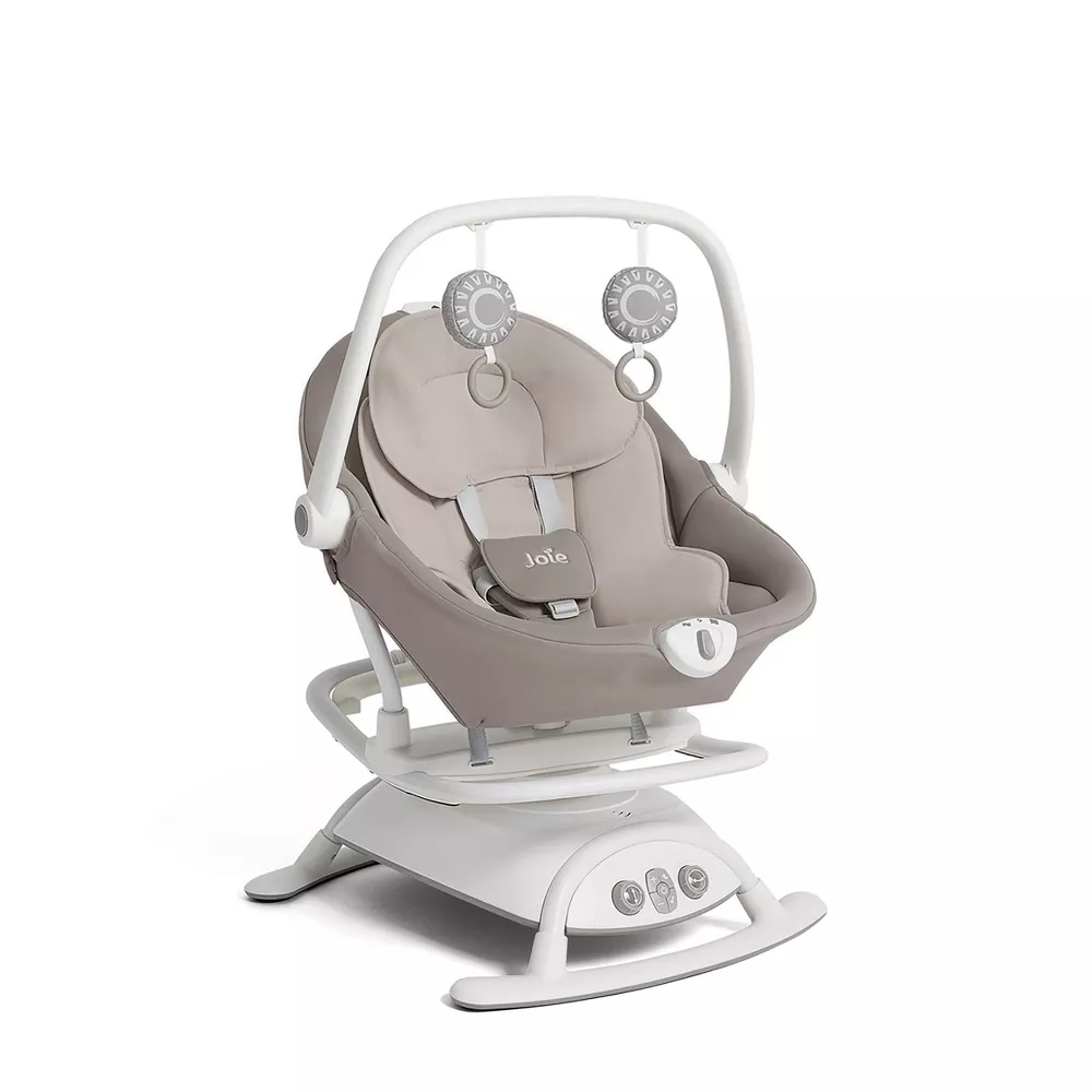 Cinnamon 2-in-1 Glider and Rocker - Walnut Brown