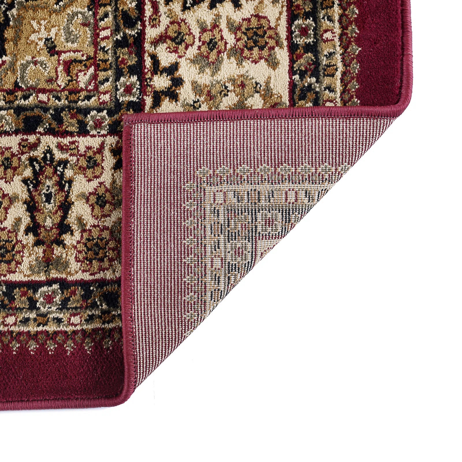 Clarence Oriental Red Area Rug 10'6" x 14'6" - Image 4
