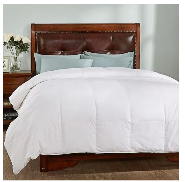 Classic White 100% Cotton Down King Comforter - Image 3