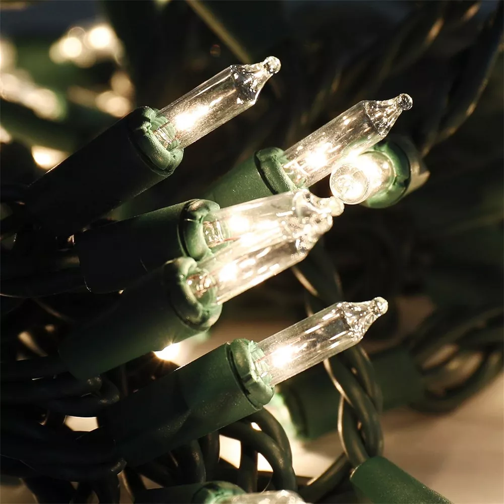 150 Count Clear Christmas String Lights, final cut - Image 2