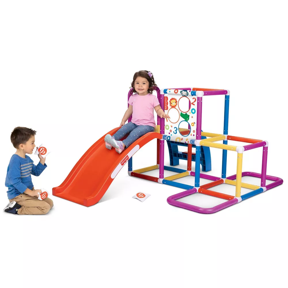 Climbing Jungle Gym Play Set with Toss Game, final cut - Image 4