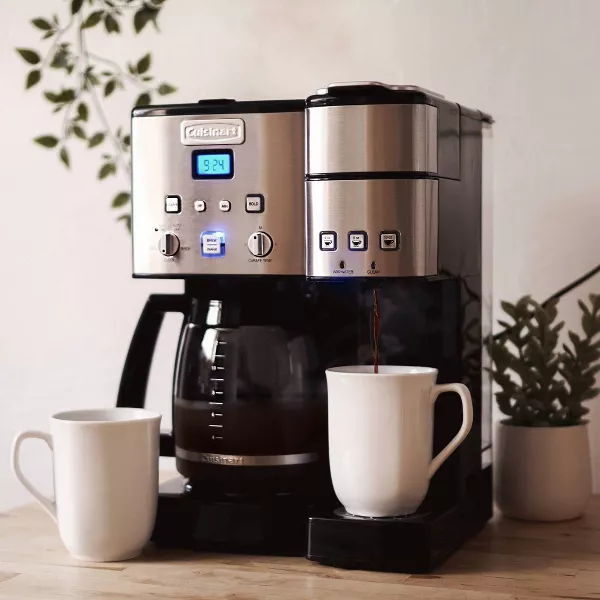 Coffee Center 12 Cup Coffeemaker and Single-Serve Brewer Stainless Steel - Image 2