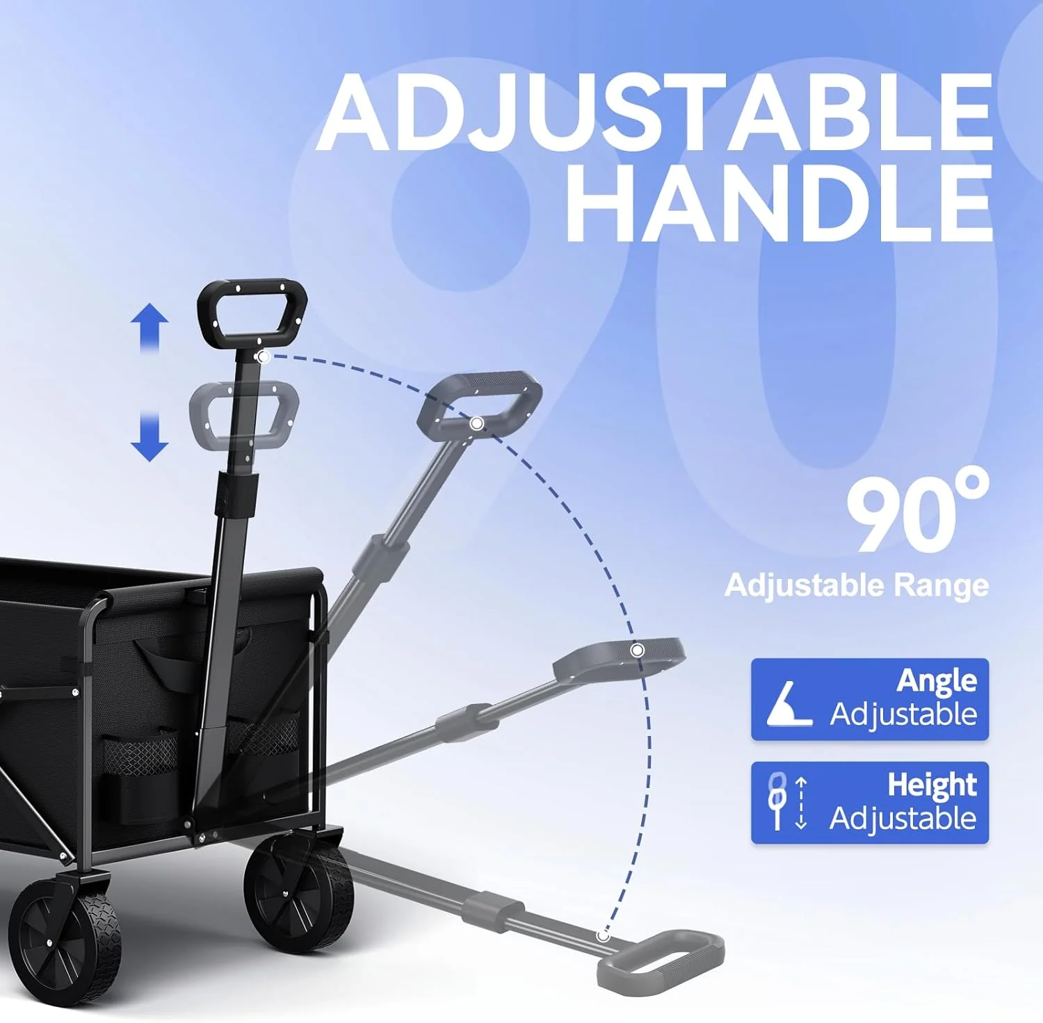 Collapsible Foldable Wagon - Image 2