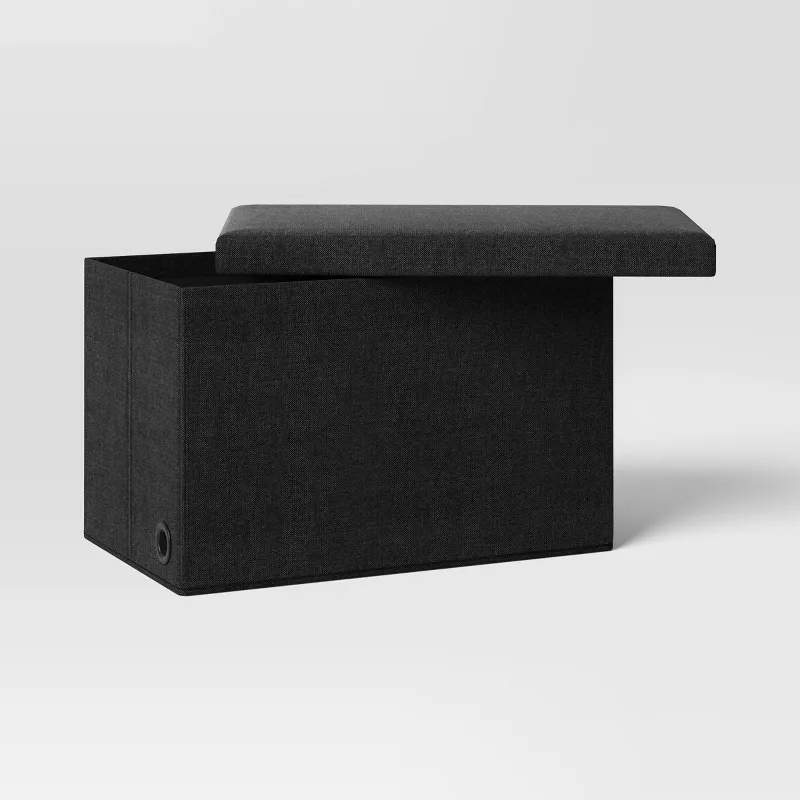 Collapsible Storage Ottoma - Image 2