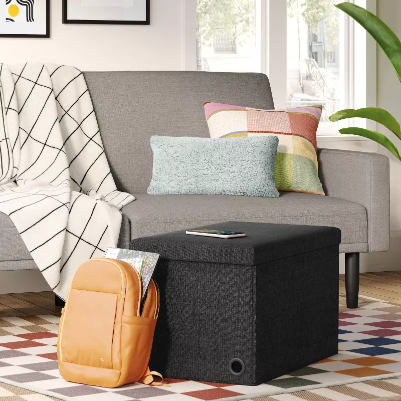 Collapsible Storage Ottoma - Image 4