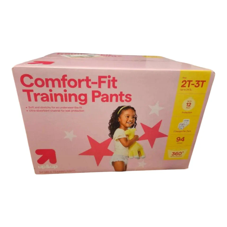 Comfort Fit Girls Disposable Training Pants,