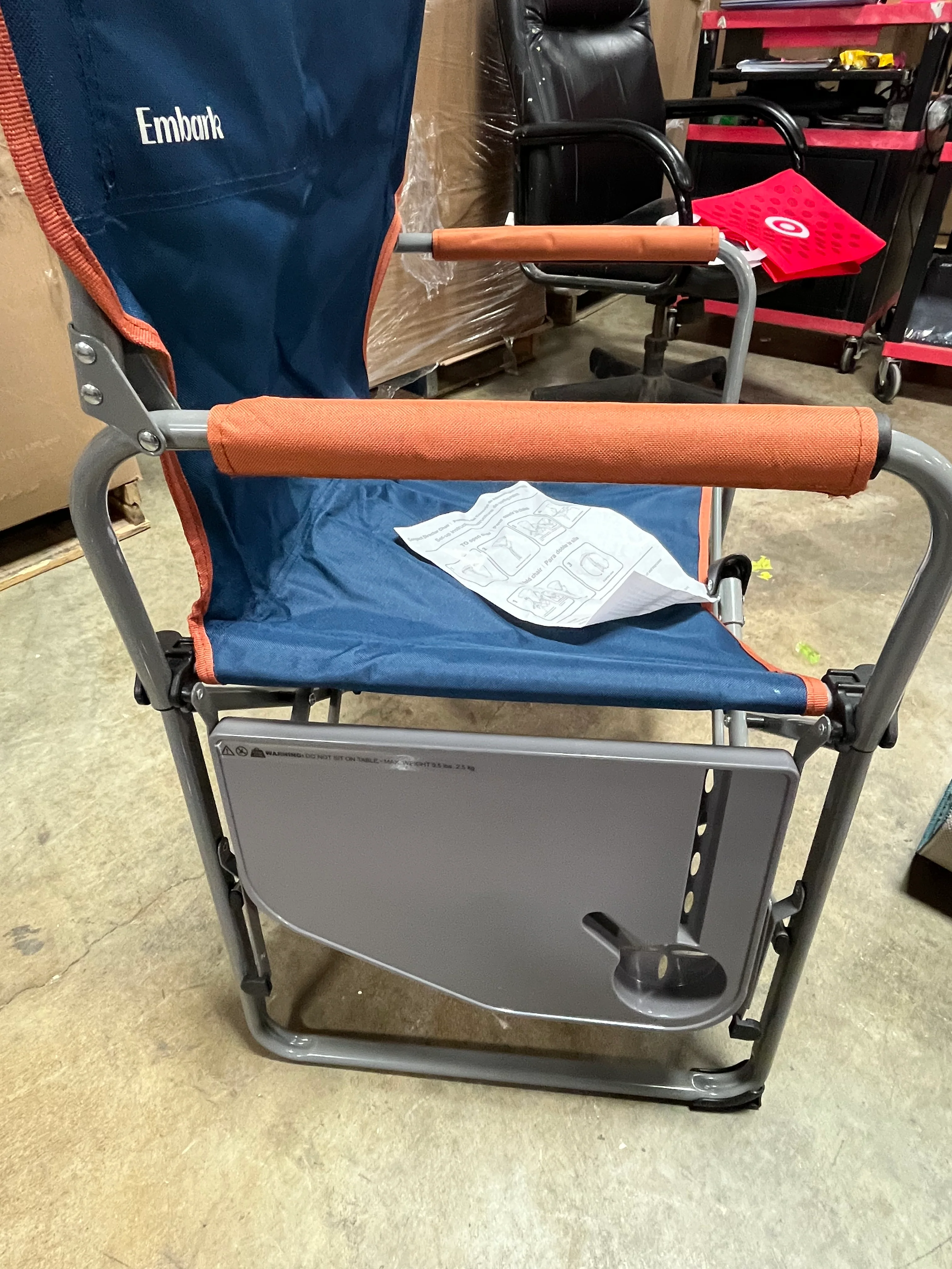 Compact Directors Outdoor Portable Camp Chair, - Image 7