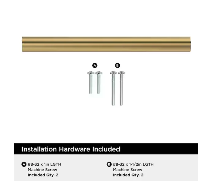 Composite Modern Champagne Bronze Bar Cabinet Pull Set of 10 - Image 3