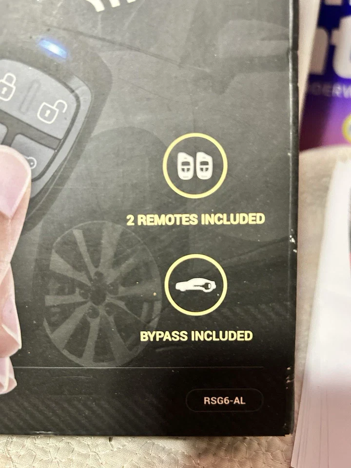 Compustar Universal Remote Starter 1000-ft Range 2 Remotes Bypass - Image 2