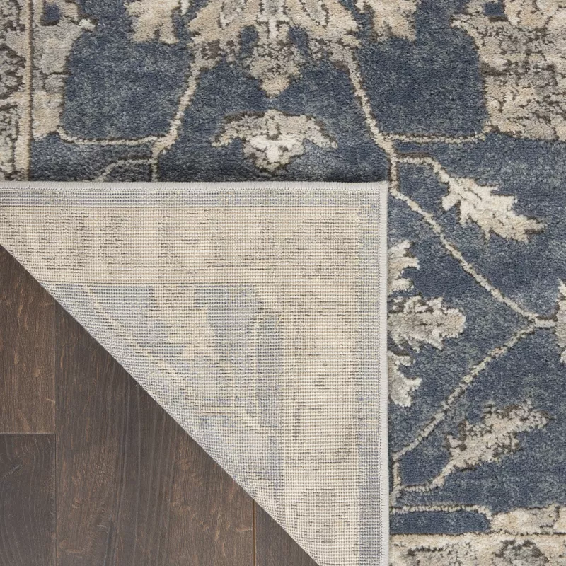 Concerto CNC06 3'9" x 5'9" Ivory/Grey Area Rug - Image 3
