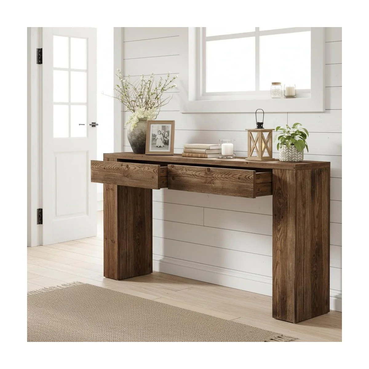 Console Table with 2 Drawers, SHOWROOM ITEM