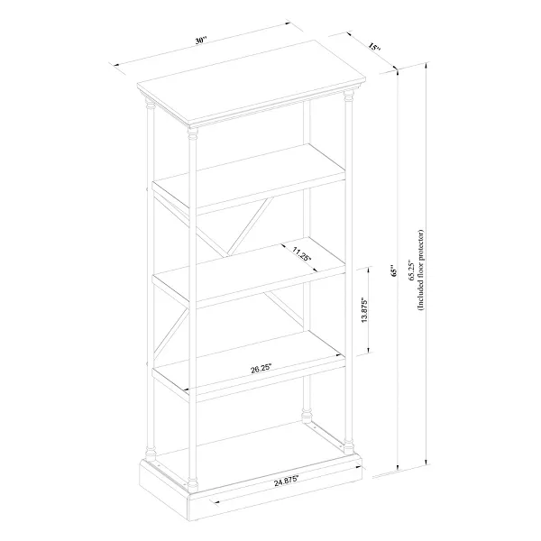 Conway Cast Iron Bookshelf, final cut - Image 5