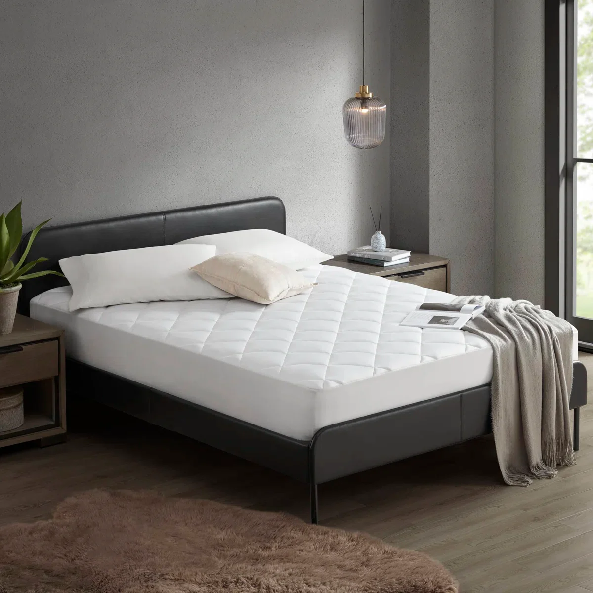 Cooling Touch Overfilled Deep Pocket Mattress Pad - Full - Image 3