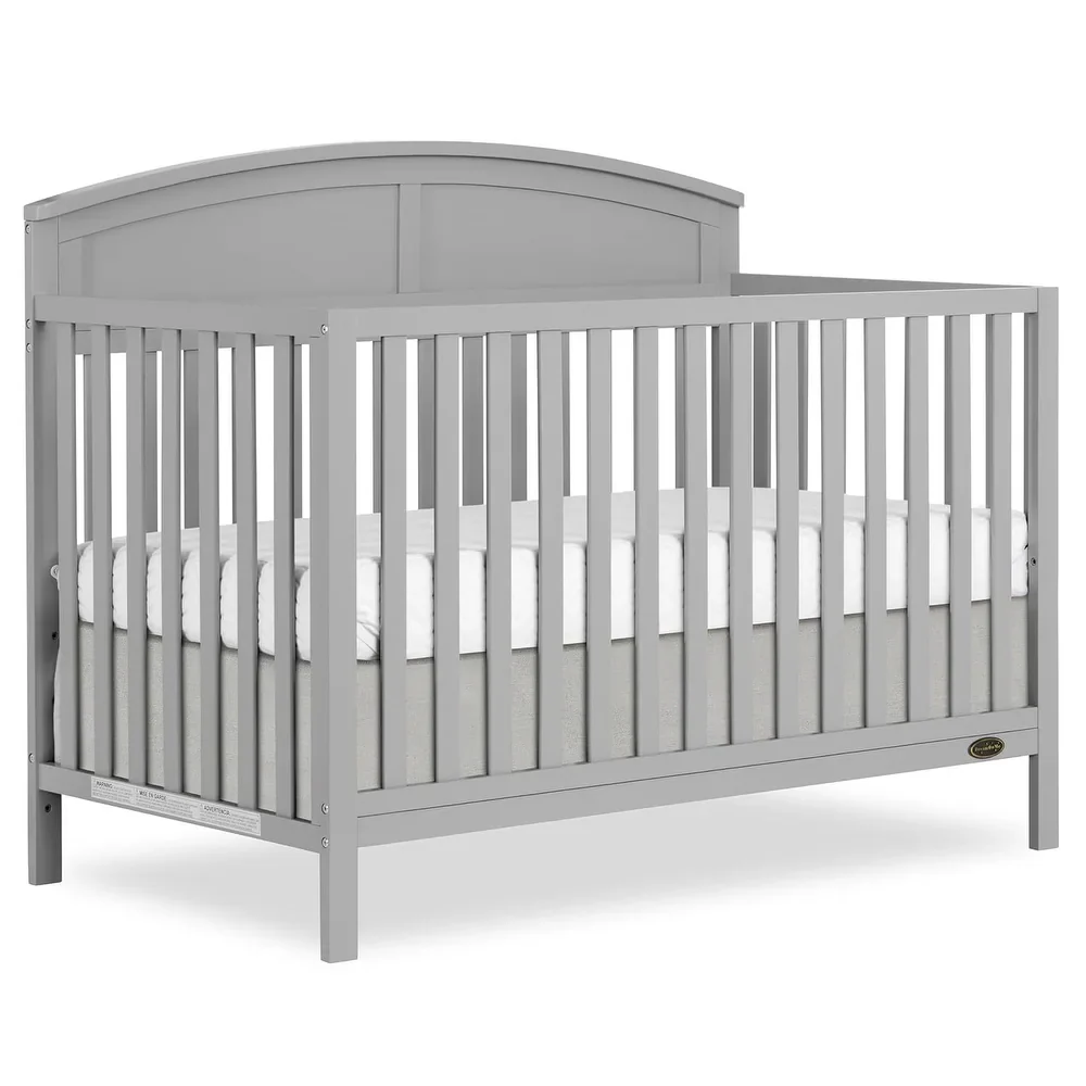 5 in 1 Convertible Crib - Pebble Grey