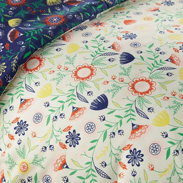Boho Bloom Oversized Reversible Comforter Set - Twin/Twin XL - Image 6