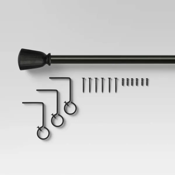 Chiseled Cone Curtain Rod - Image 3
