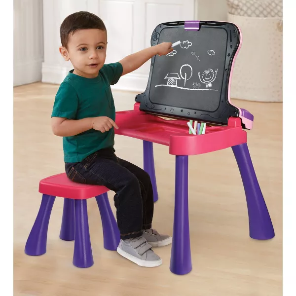 Explore And Write Activity Desk - Pink - Image 5