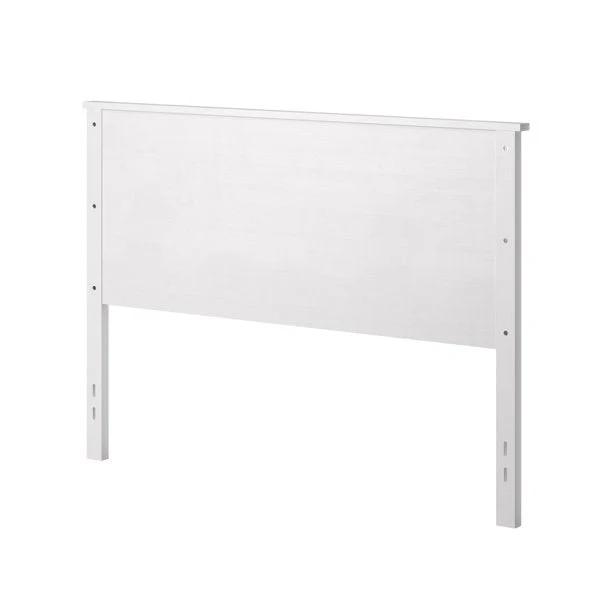 Farmhouse Style Wood Panel Headboard in Gloss White - Queen - Image 4
