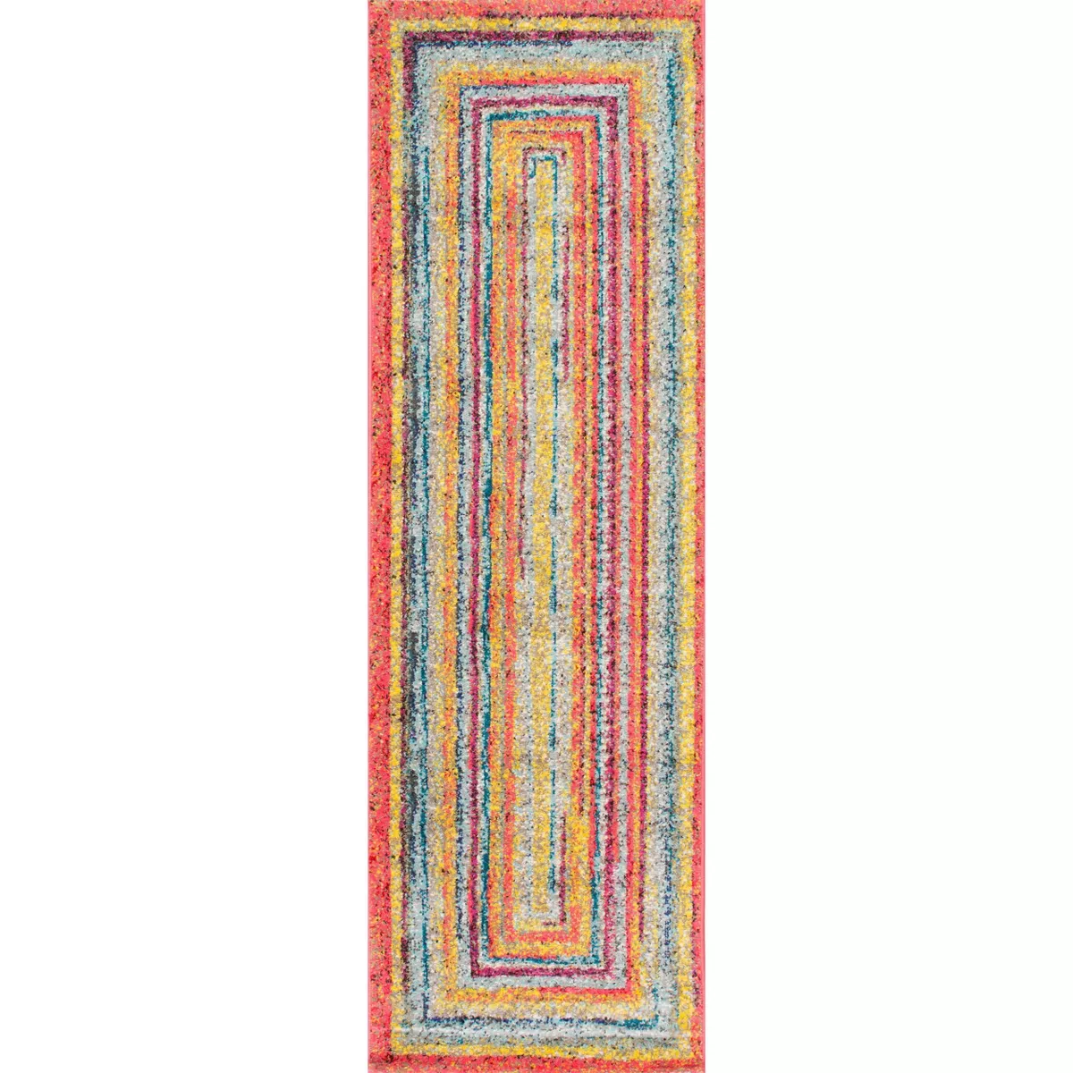 Hargis Labyrinth Contemporary Indoor Area Rug 2'5"x8'