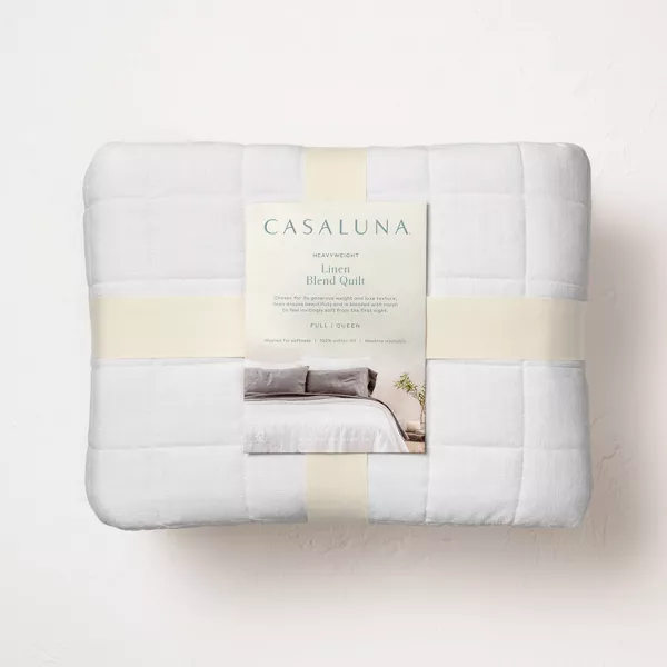 Heavyweight Linen Blend Quilt King - Image 2