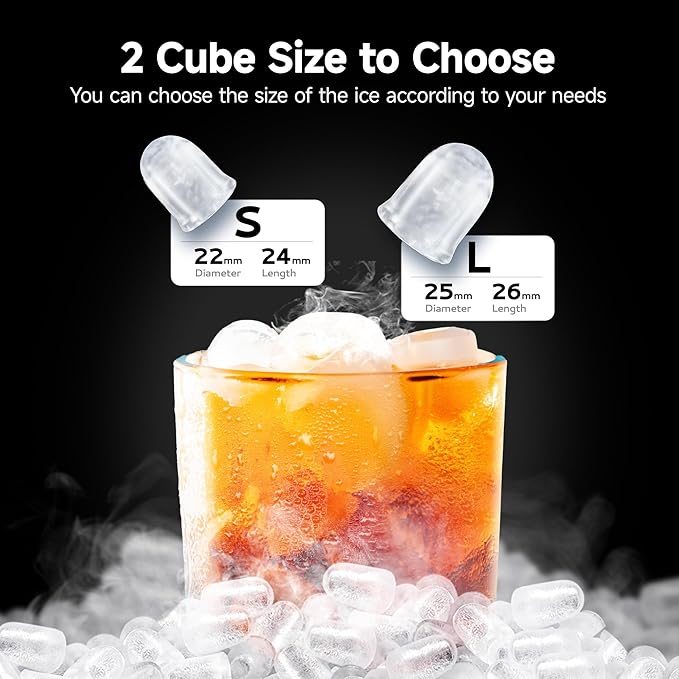 Ice Maker Countertop Portable Machine with Carry Handle - Image 4