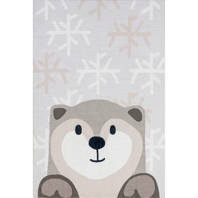 Indigo Otter Kids Machine Washable Area Rug