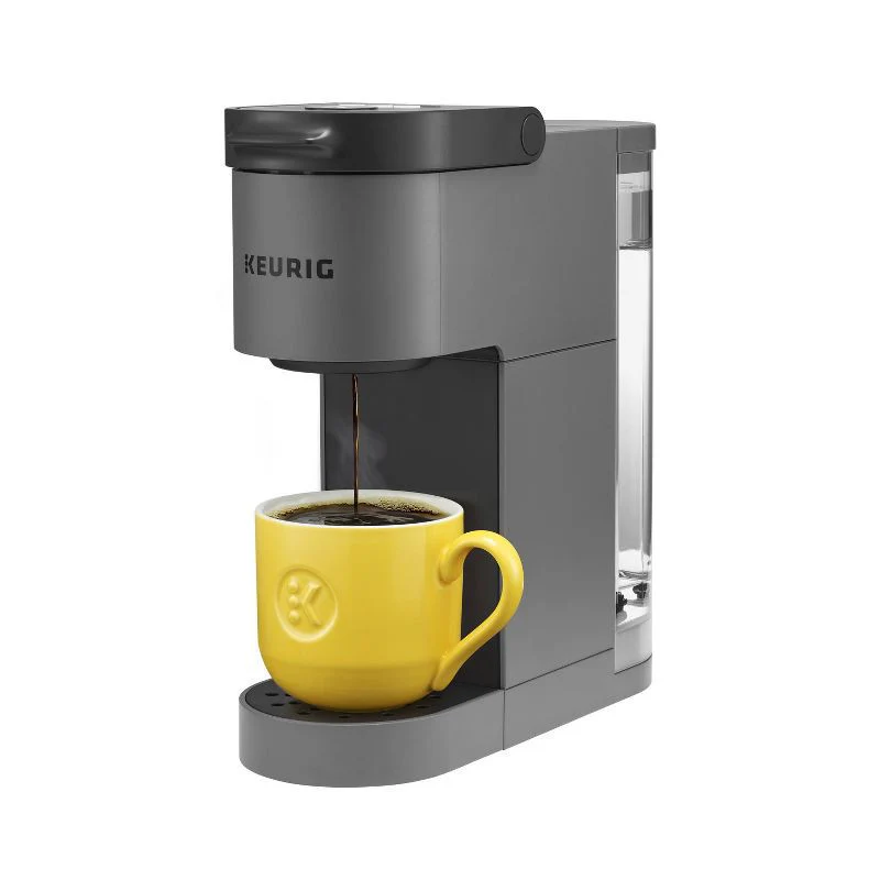 K-Mini Go Single-Serve K-Cup Pod Coffee Maker Gray: Compact Electric Brewer, Uses K-Cups & Pods - Image 4
