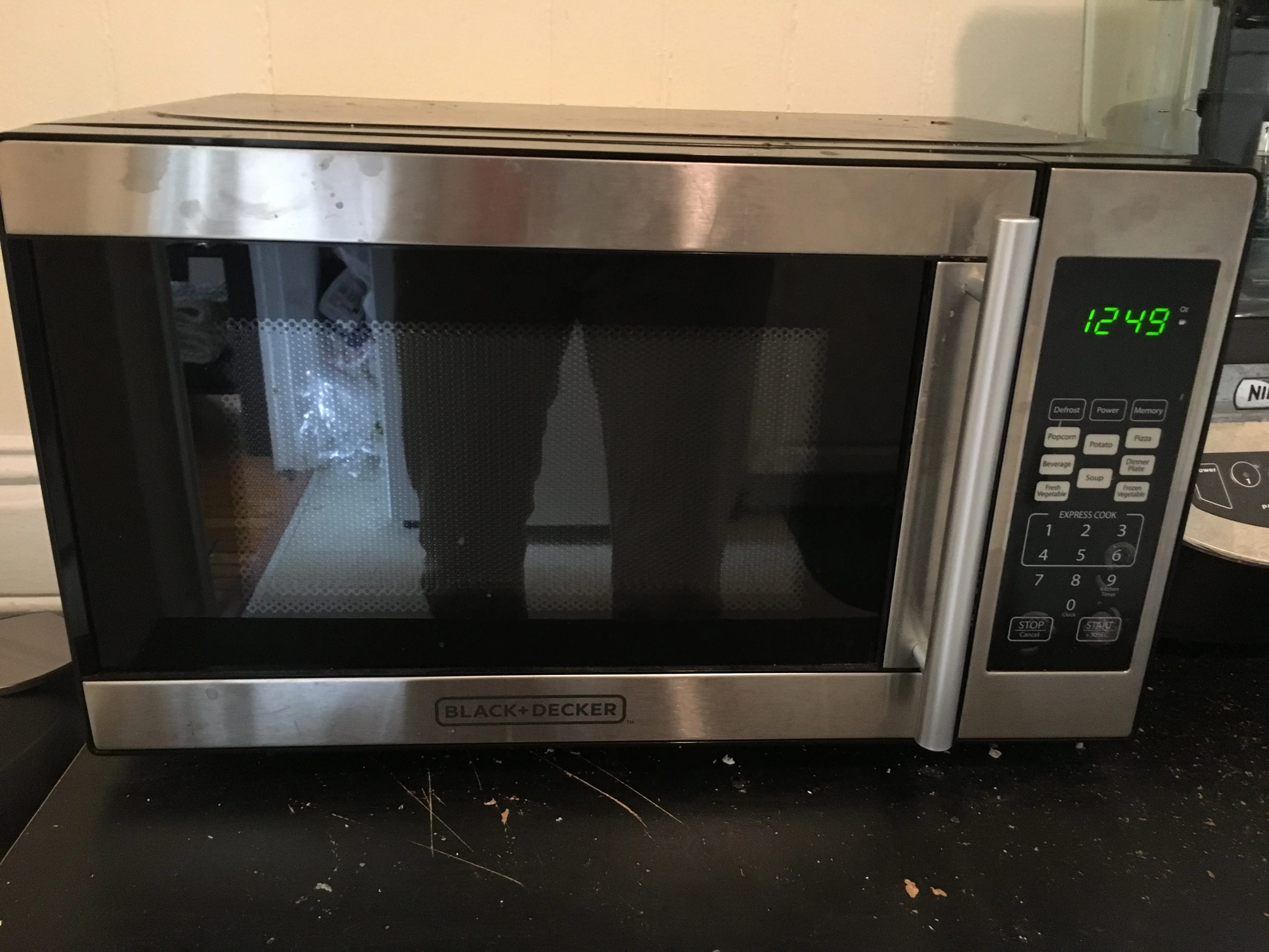 Microwave Oven Black Countertop - Image 2