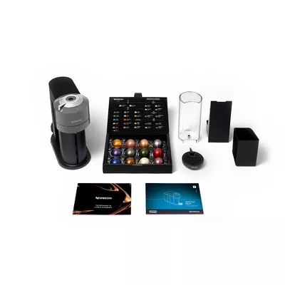 Nespresso Vertuo Next Coffee Maker and Espresso Machine by DeLonghi Gray: Compatible with Vertuo Line, 12 Capsules Included - Image 5