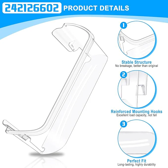 Refrigerator Door Bin Shelf Replacement For Frigidaire - Image 2
