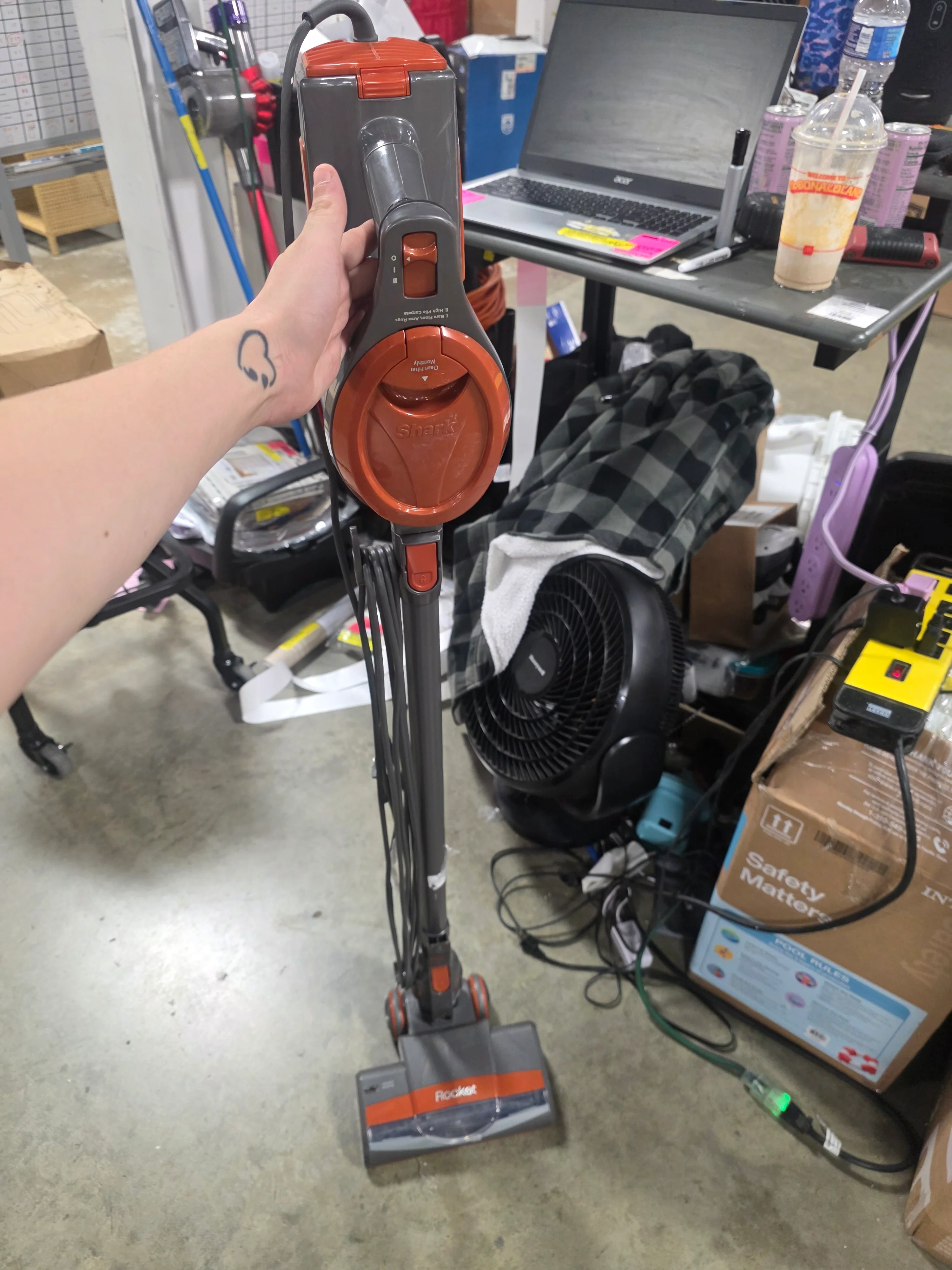 Rocket Ultra-Light Corded Stick Vacuum - Image 6