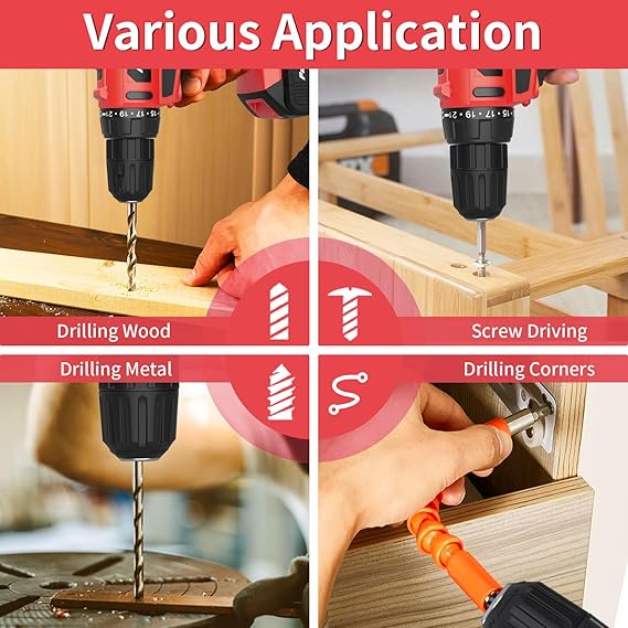 Cordless Drill/Driver Batteries Electric Screwdriver - Image 4