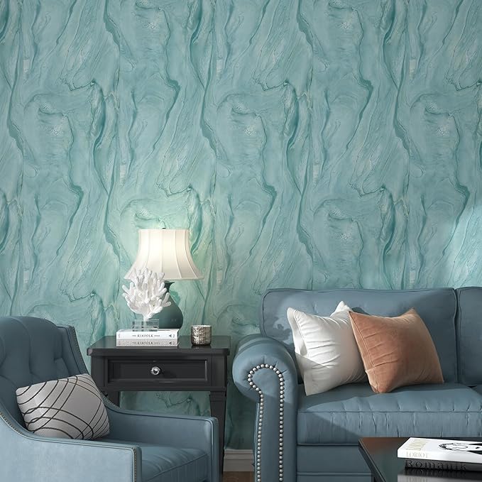 Countertop Contact Paper Matte Marble Peel and Stick Wallpaper - Image 2