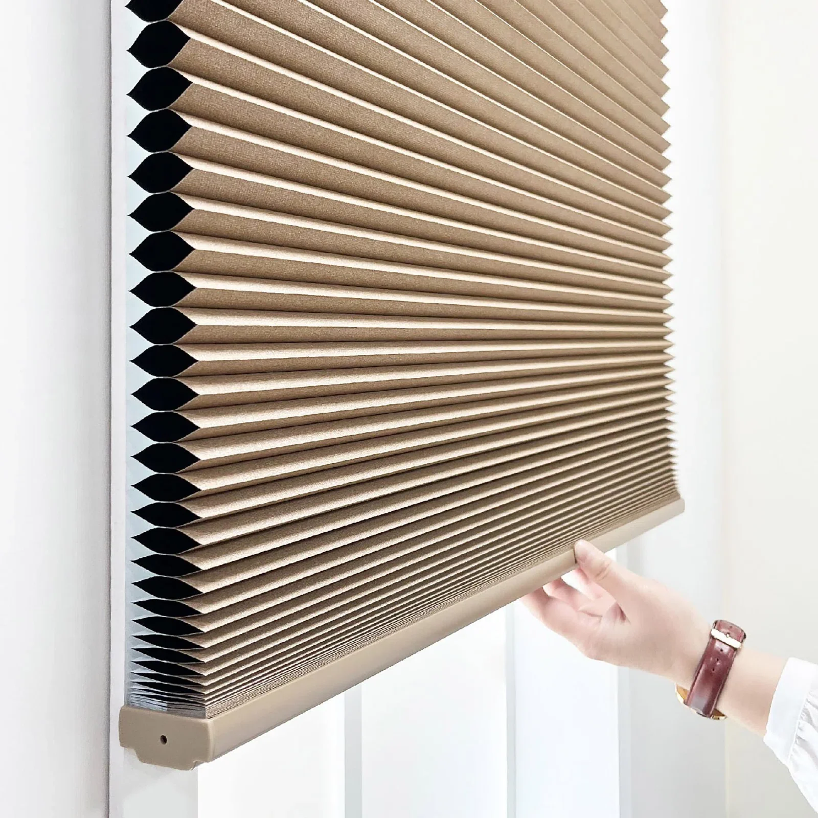 Coursey Cordless Blackout Cellular Shade, - Image 3