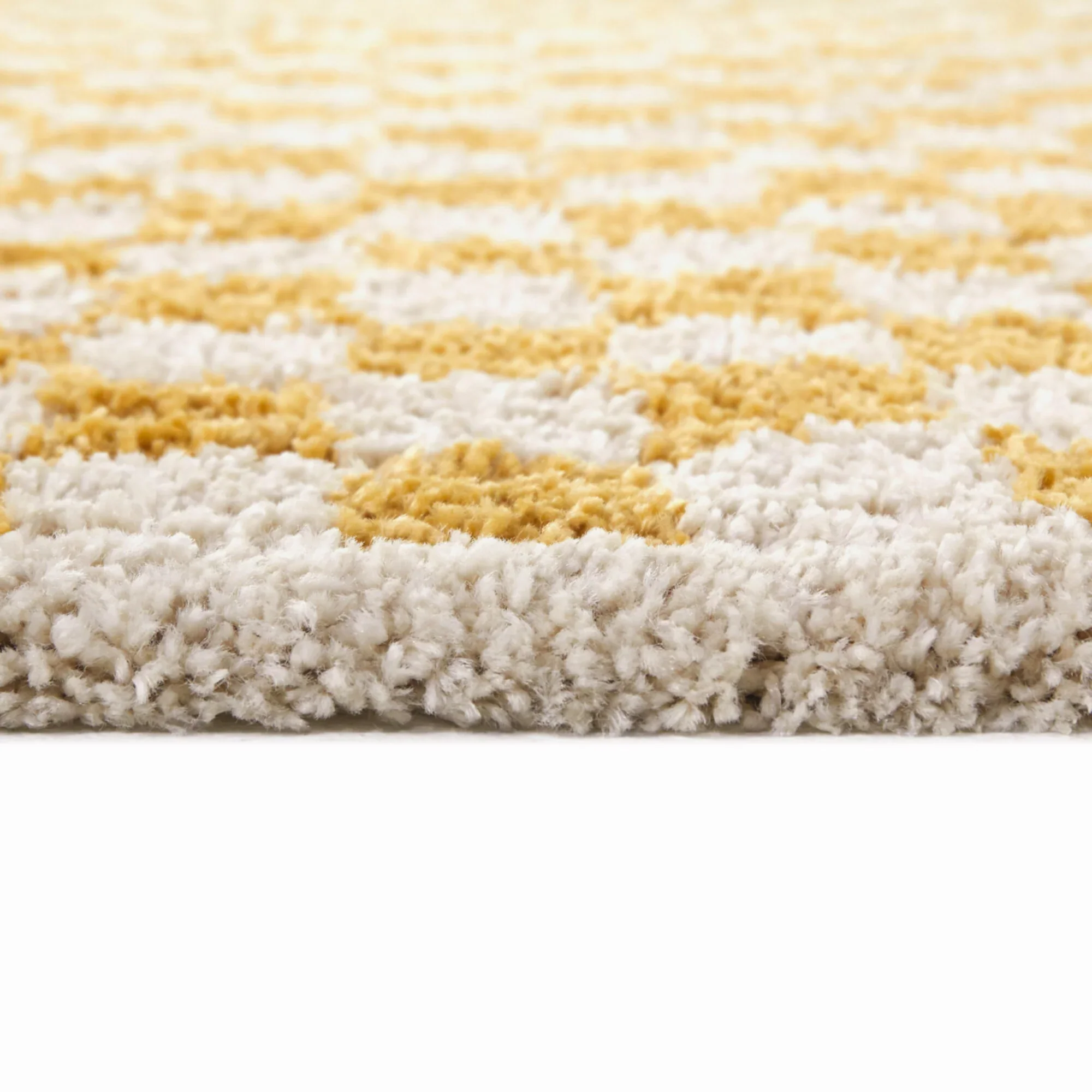 Covey Checkered Shag Area Rug 2' 2" x 10' - Image 2