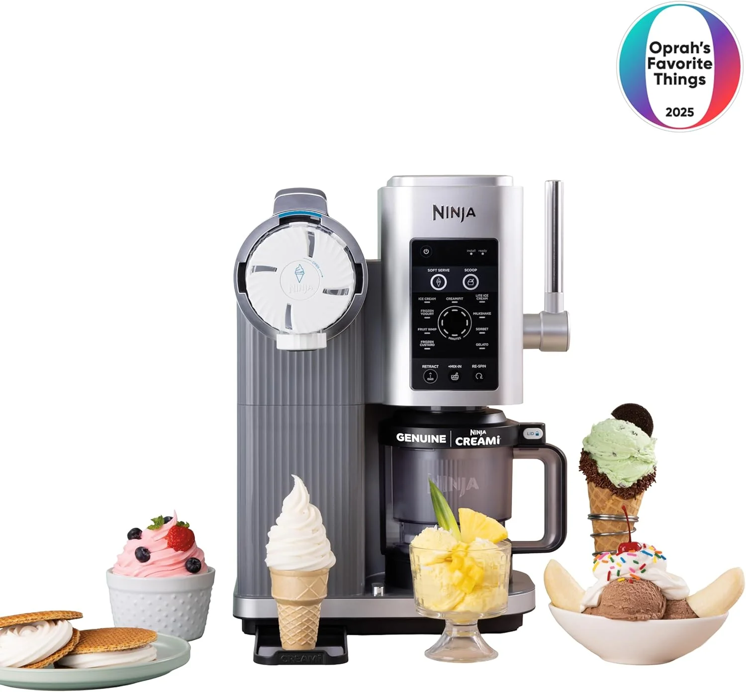 Ninja Scoop & Swirl Ice Cream Maker, Soft Serve Desserts, Sorbet, Milkshakes, Frozen Yogurt - Image 5