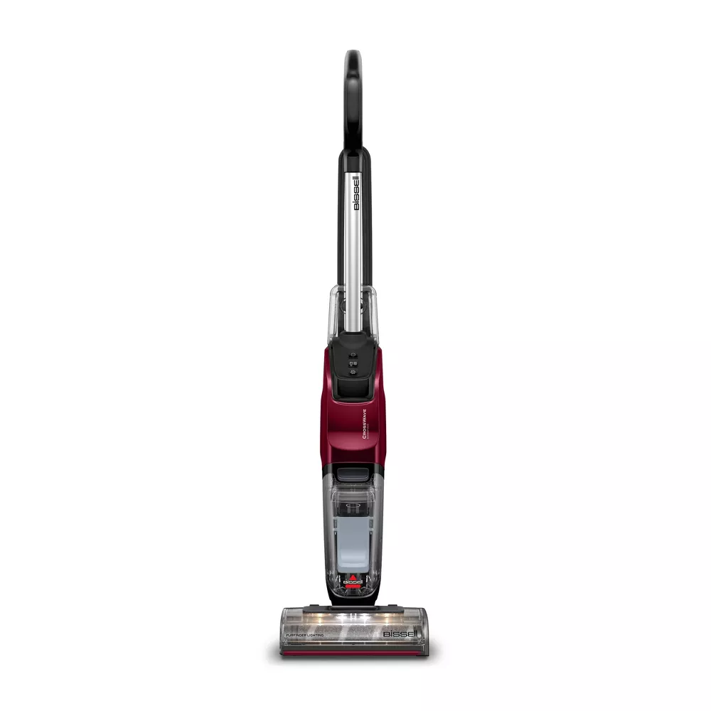 CrossWave EdgeFind Pet Hair Pick-Up Floor Cleaner Red