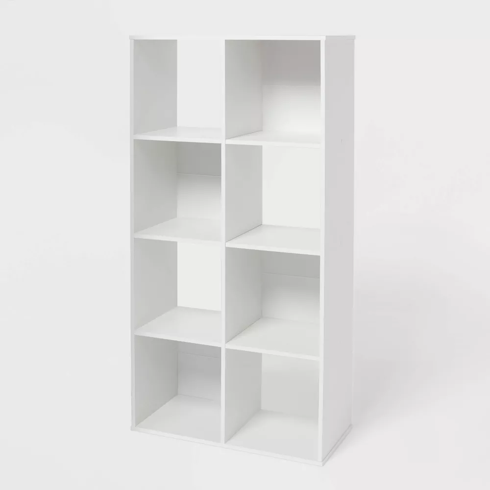 Cube Book Shelf White