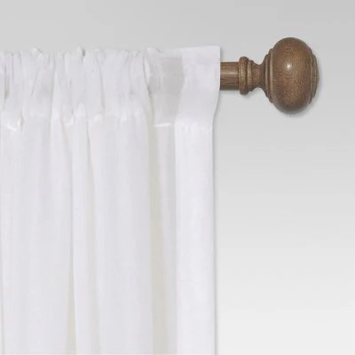 Curtain Rod Faux Wood - Image 2