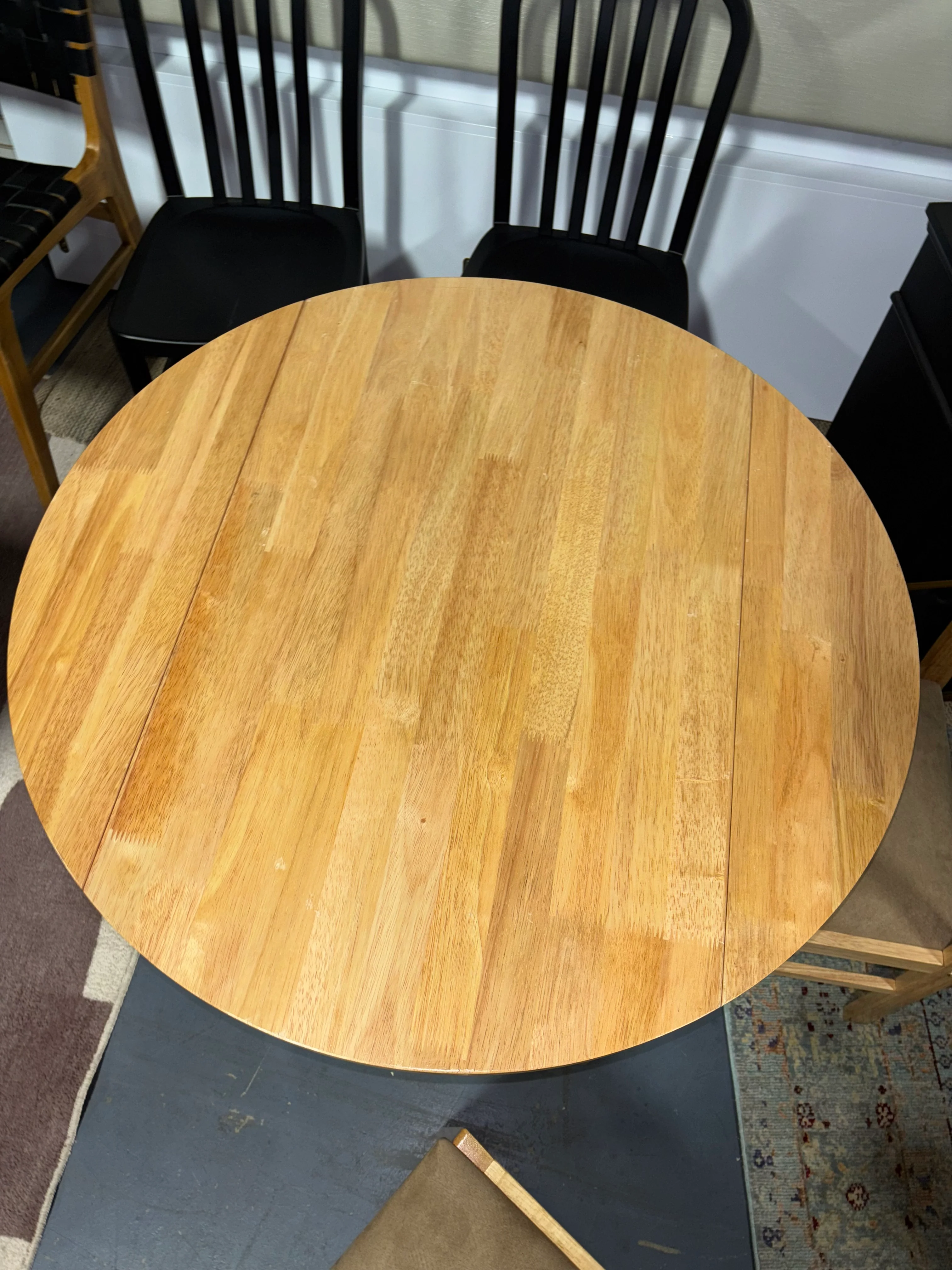 Curwensville 2-Person Four Leg Dining Set Natural/Beige SHOWROOM ITEM - Image 6