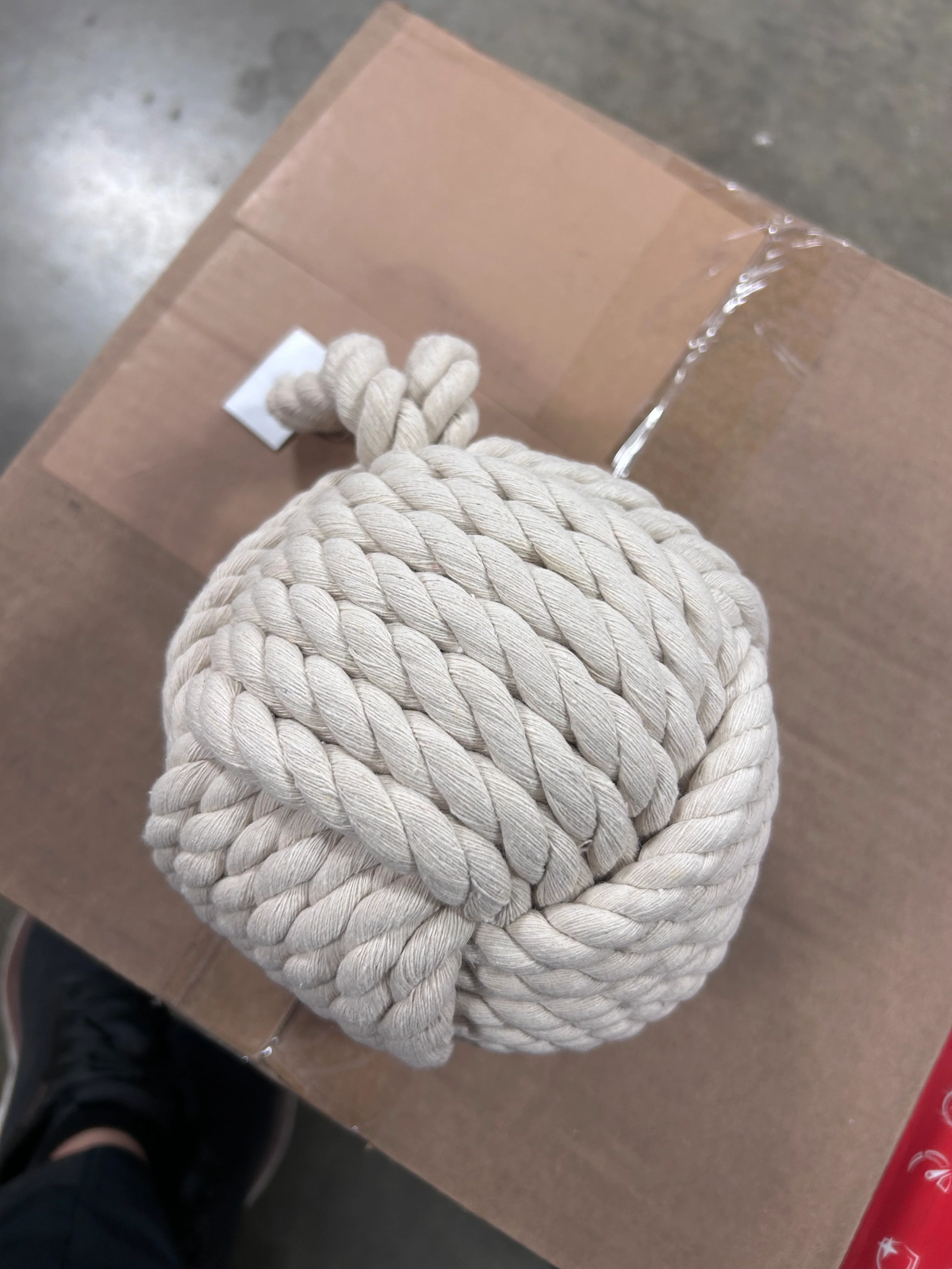 Dag Rope Knot Weighted Floor Stop, - Image 6