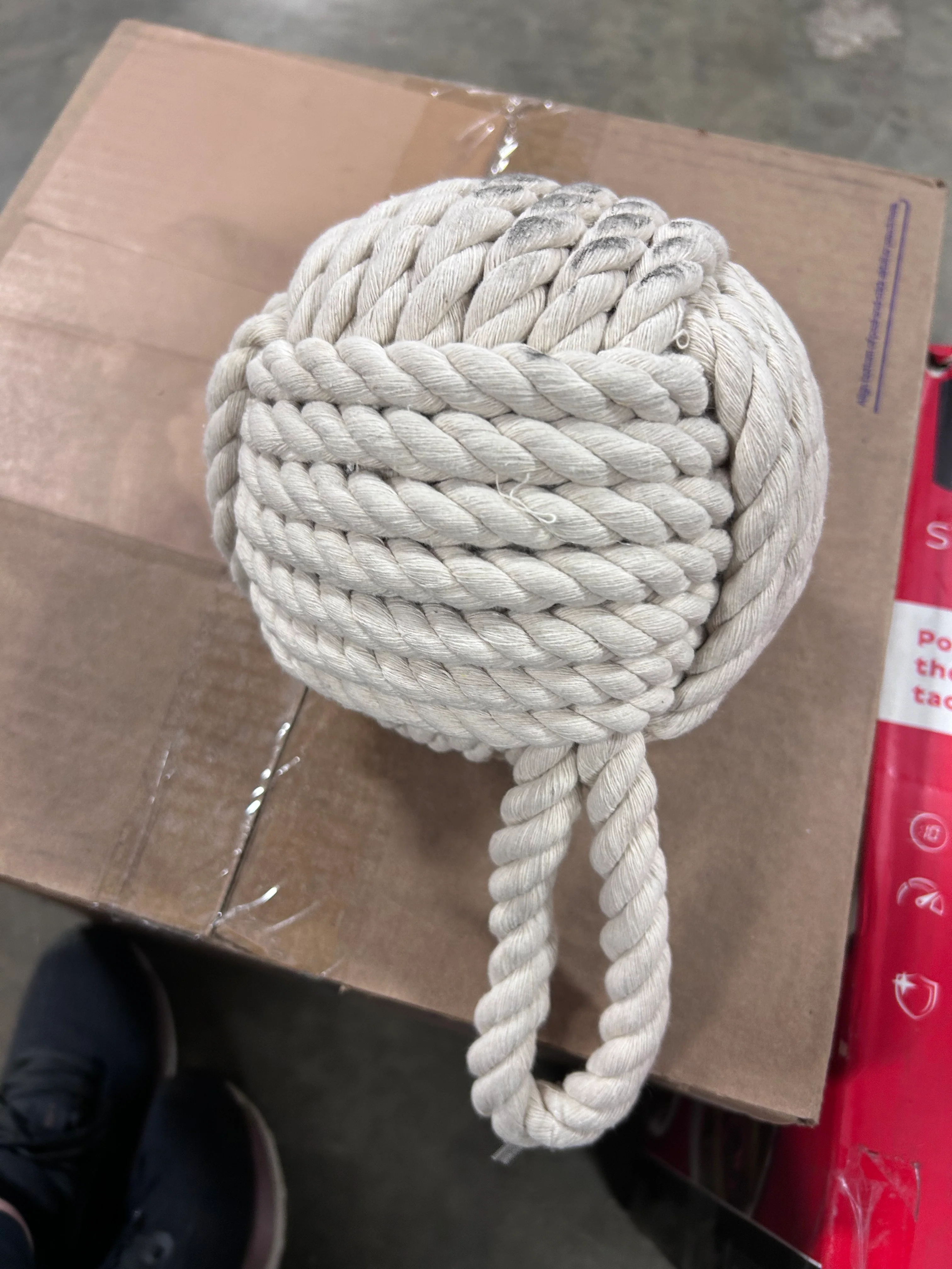 Dag Rope Knot Weighted Floor Stop, - Image 8